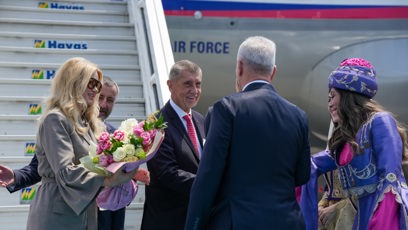 FOTO: Monika Babišová byla elegantní.
