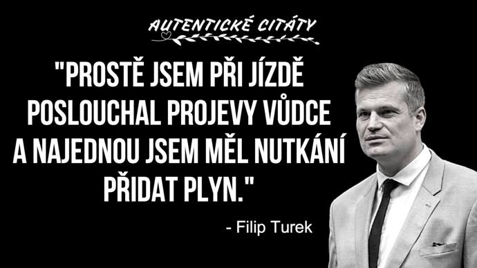 FOTO: Filip Turek vysvětluje svou nehodu. – stránka 13