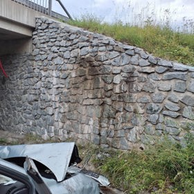 Místo tragické nehody v okrese Dolný Kubín, kde vyhasl život oblíbeného historika a lídra STAN.