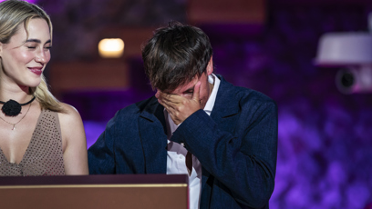 FOTO: Martin Válek alias Vális ukázal emoce.