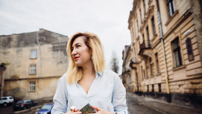 FOTO: žena, léto, město