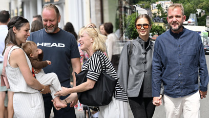 FOTO: Celebrity na kolonádě.