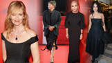 Nejkrásnější černé róby z Varů: Bára Basiková oblékla dokonalou siluetu, Maggie Gyllenhaal vsadila na kameny a mašle