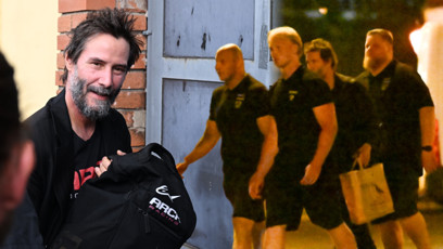FOTO: Tajemný odchod Keanu Reevese ze SaSaZu.