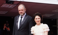 Martha Issová s partnerem Davidem Ondříčkem.