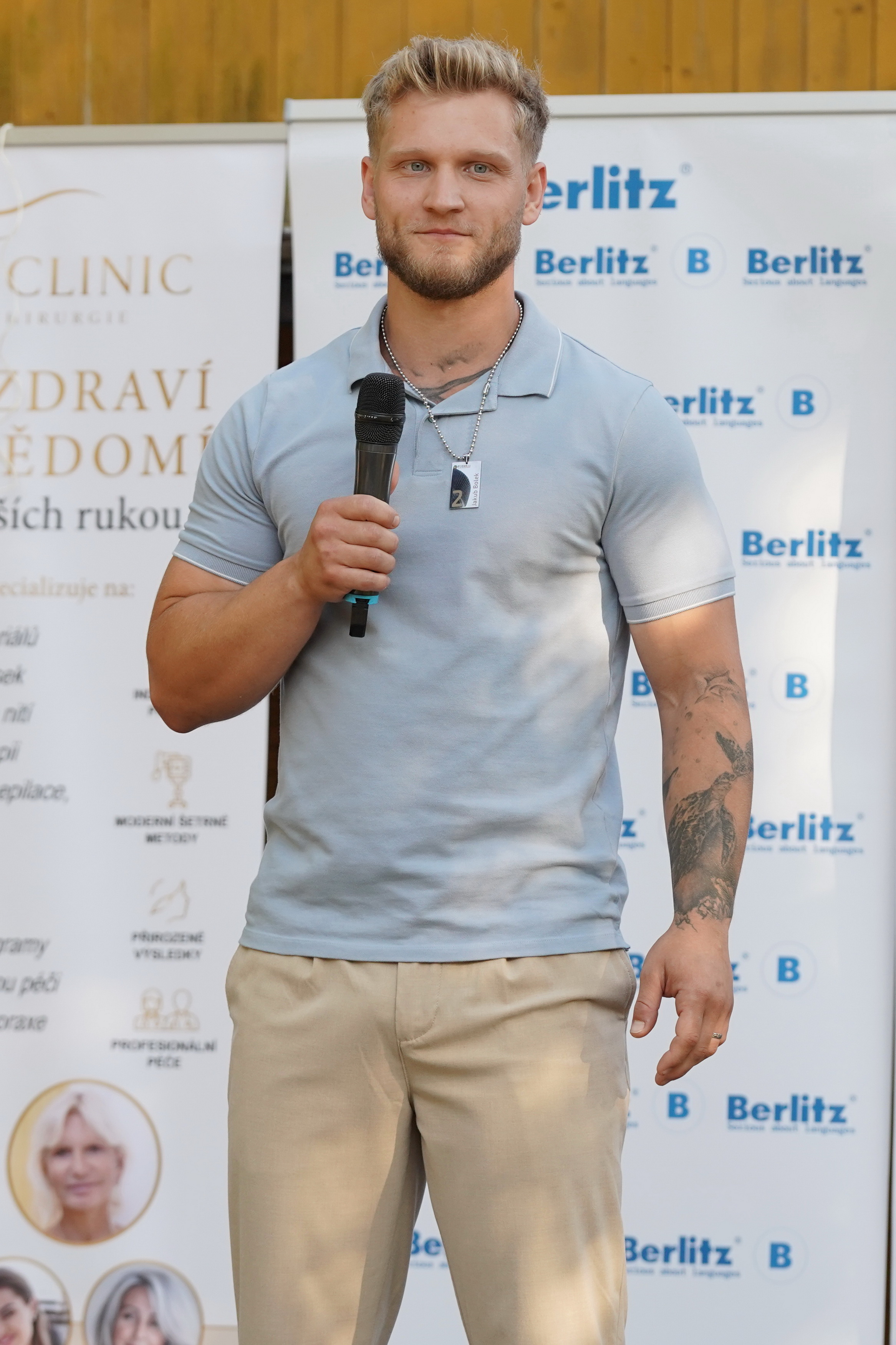 Soutěžící Jakub Bolek.