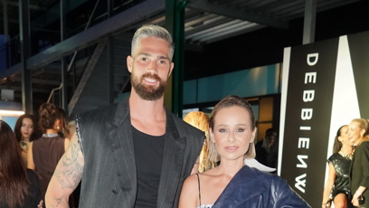 FOTO: Manželé Salákovi na přehlídce Debbie Brown.