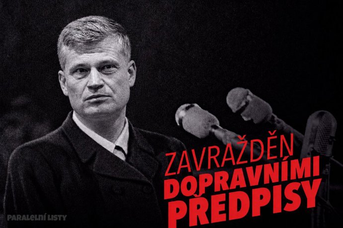 FOTO: Filip Turek jako Milada Horáková. – stránka 11