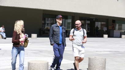 FOTO: Herec Kevin Bacon a Kyra Sedgwick si užívali krásy Prahy.