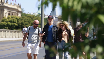 FOTO: Kevin Bacon a Kyra Sedgwick zamířili do centra.