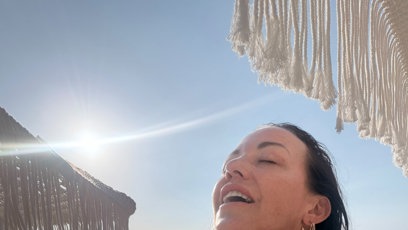 FOTO: Agáta Hanychová si užívá na Bali.
