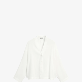 Halenka ze směsi lnu a viskózy, Massimo Dutti, 2000 Kč