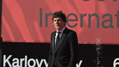 FOTO: Jesse Eisenberg na zahájení festivalu.