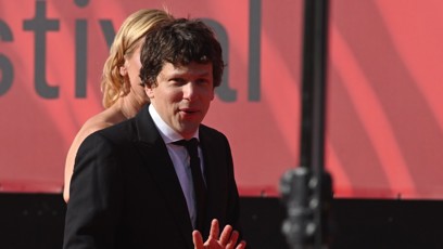 FOTO: Jesse Eisenberg měl dobrou náladu.