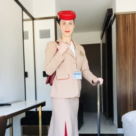Marika Mikušová pracovala pět let jako letuška u Emirates Airlines.