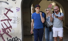 Herci Kevin Bacon a Kyra Sedgwick si užívali krásy Prahy.