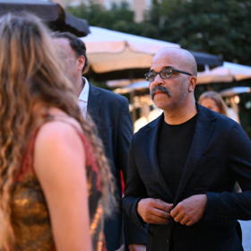 Jeffrey Wright si užíval noční Vary.
