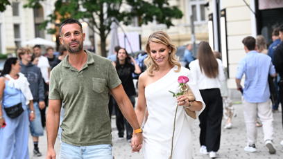 FOTO: Petra Svoboda s partnerem Martinem Brnou.