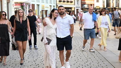 FOTO: Kamila Nývltová s partnerem.
