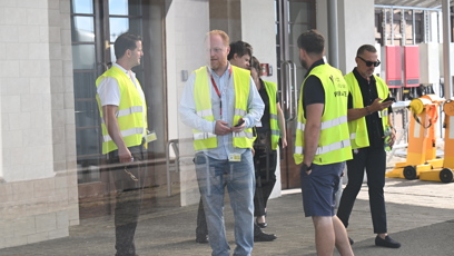 FOTO: Kryštof Mucha čeká na Dustina Hoffmana.