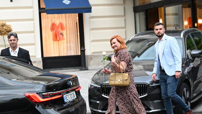 FOTO: Ministryně financí Alena Schillerová na KVIFF.