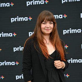 Martina Eretová na představení svého nového seriálu.