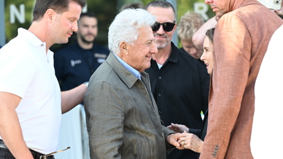 FOTO: Dustin Hoffman je v Česku.