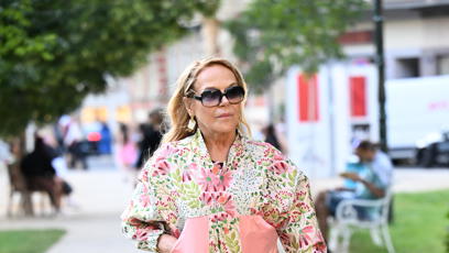 FOTO: Dagmar Havlová při venčení.