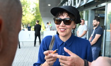Maggie Gyllenhaal v Karlových Varech.
