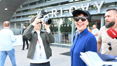 FOTO: Maggie Gyllenhaal se stále usmívala.