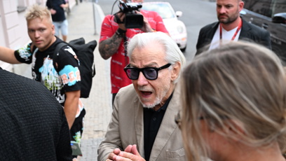 FOTO: Harvey Keitel v Karlových Varech.