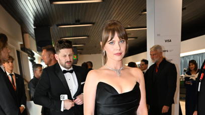 FOTO: Jenovéfa Boková v černých elegantních šatech.