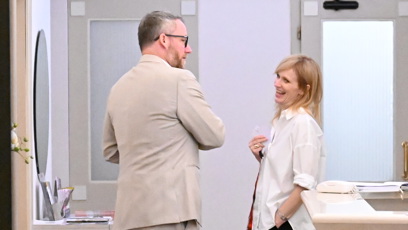 FOTO: Aňa Geislerová se s Kryštofem Muchou dobře bavili.