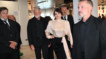 FOTO: Juliette Binoche vypadala šik.