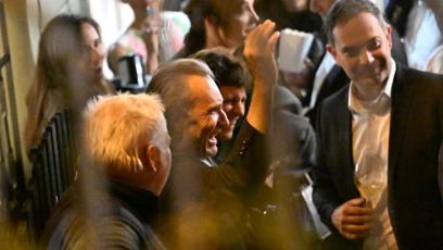 FOTO: Jiří Macháček se dobře bavil.