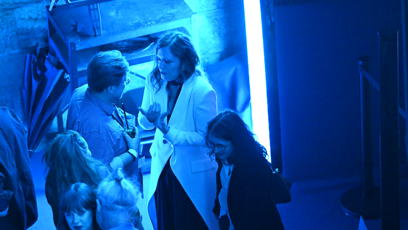 FOTO: Ester Geislerová na party Jiřího Macháčka.