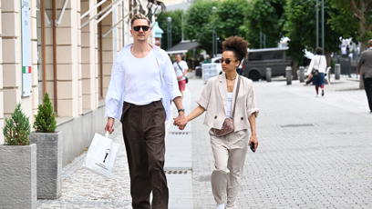 FOTO: Zpěvák Ondřej Ruml s partnerkou Lindou Fernandez Saez.