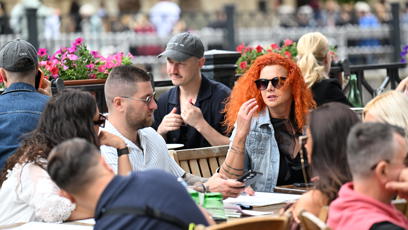 FOTO: Celebrity na kolonádě.