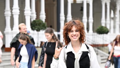 FOTO: Anna Dvořáková měla dobrou náladu.