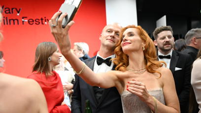 FOTO: Hana Vagnerová si udělala selfie na památku.