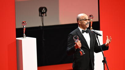 FOTO: Jeffrey Wright obdržel Cenu prezidenta Mezinárodního filmového festivalu Karlovy Vary.