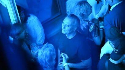 FOTO: Jiří Macháček si užíval atmosféru své party.