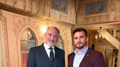 FOTO: Jan Čenský se synem Maytášem.