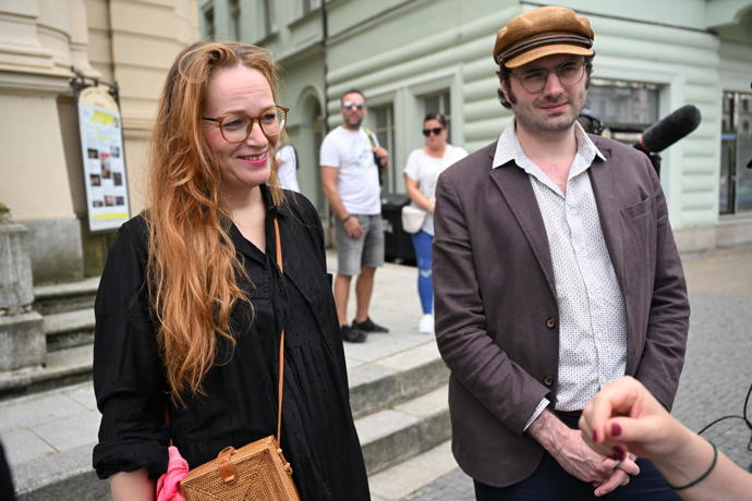 FOTO: Lela Geislerová a Felix Geisler. – stránka 284