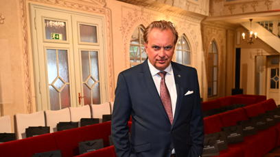 FOTO: Tomáš Matonoha na přehlídce Martiny Pipkové Loudové.