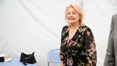 FOTO: Herečka Magda Vašáryová ve Varech.