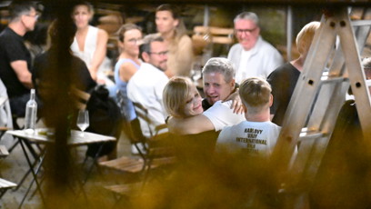 FOTO: Aňa Geislerová si užila první párty v Bokovce.