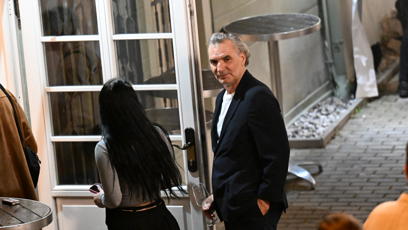 FOTO: Jiří Macháček se dobře bavil.