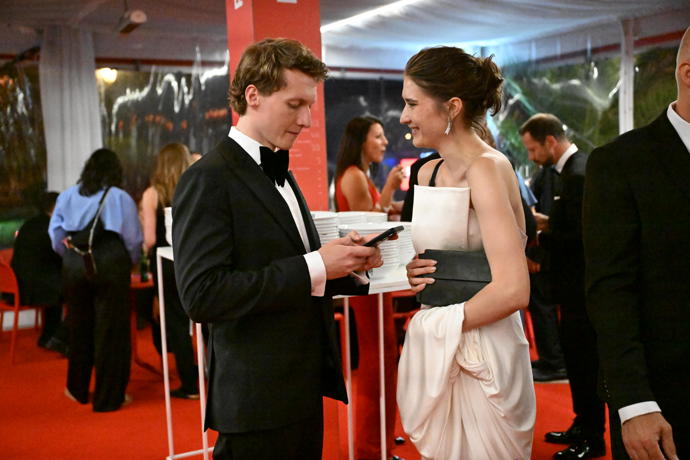 FOTO: Vojtěch Vodochodský byl za elegána.