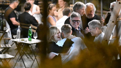 FOTO: Aňa Geislerová si užila první párty v Bokovce.